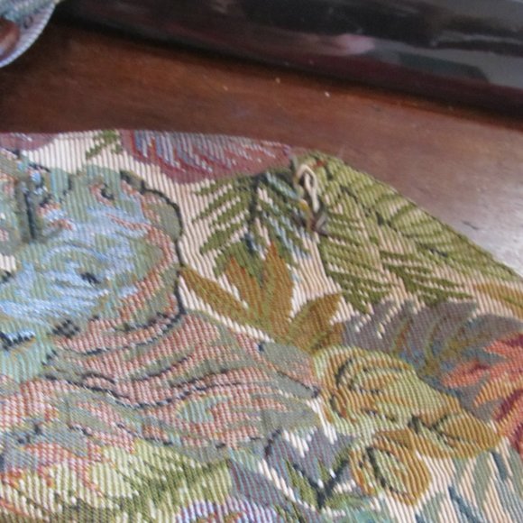 Rare vintage BlossomRosen Dividends jungle tapestry vest ( size 14) - Picture 4 of 4